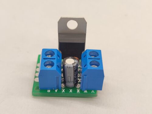Finished 5V to 3.3V converter module